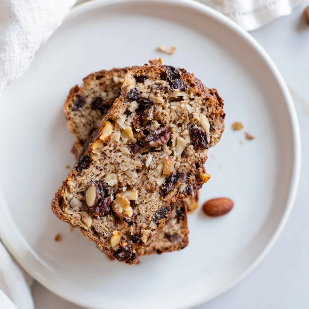 A close-up of a warm, inviting Nutty Whole Wheat Loaf Bread, with a tender, wholesome crumb.