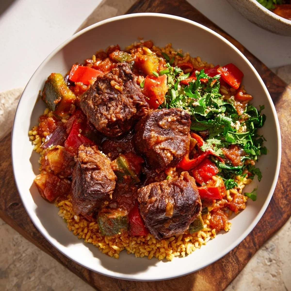 Enjoy a comforting plate of Smoky Mediterranean Lamb and Orzo Supper, ready in an hour, with rich, smoky flavors.