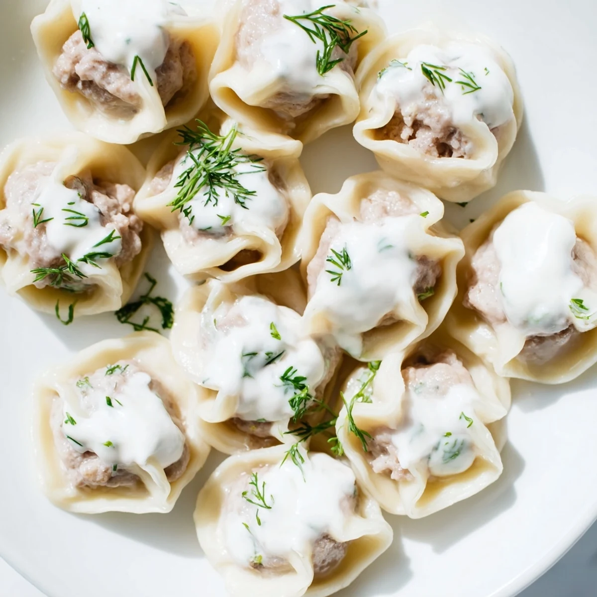 Russian Bite-Sized Dumplings