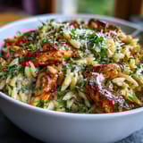 One-Pot Lemon Orzo Chicken