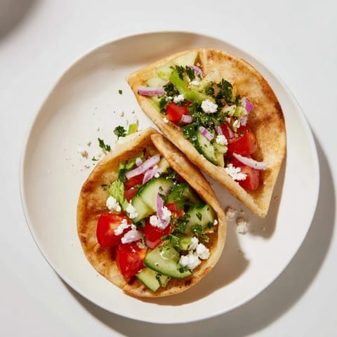 Warm mini pita pockets alongside creamy hummus, perfect for a Mediterranean-style Savory Board.