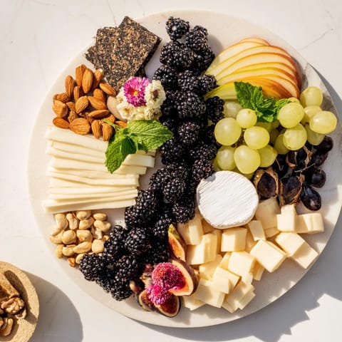 Yin-Yang Elegant Appetizer Board