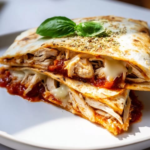 Tortilla Pizza Wrap Chicken