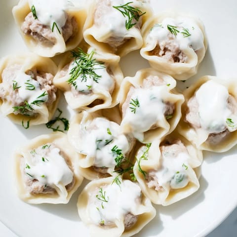 Russian Bite-Sized Dumplings
