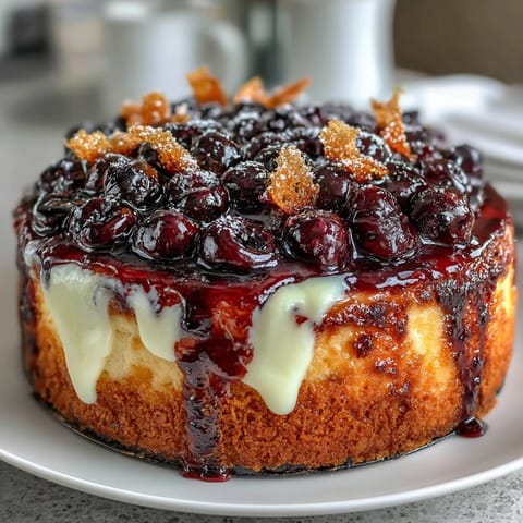 Moist lemon blueberry layer cake with fresh berries and tangy cream cheese frosting, perfect for spring celebrations.