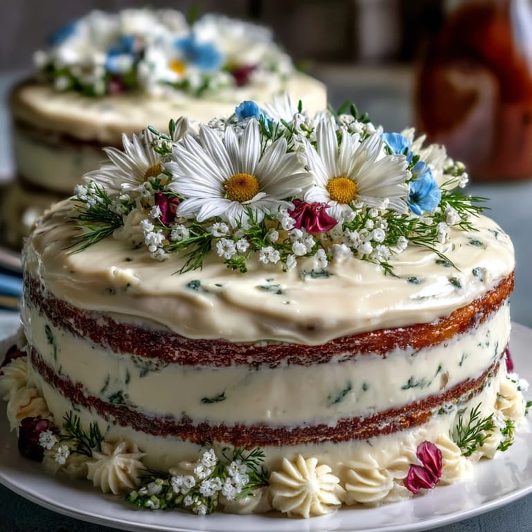 Celebrate with this Spring Birthday Cake featuring Pastel Floral Buttercream: dreamy vanilla cake adorned with piped buttercream blossoms in cheerful pastel hues.