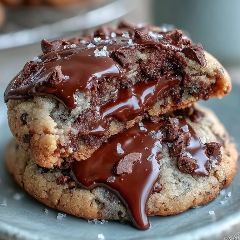 Chewy Shadow Milk Cookie-Inspired Dark Chocolate Vanilla Cookies on cooling rack, ready to devour.