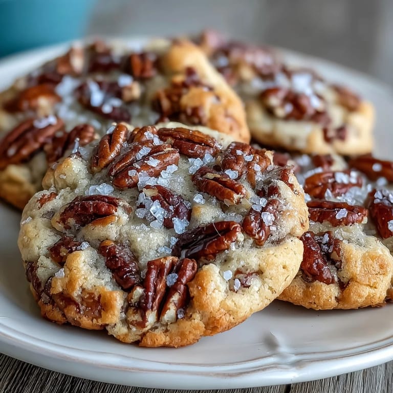 Warm, nutty butter pecan cookies with toasted pecans and a delicate sea salt finish, baked until edges are crisp and centers are soft.